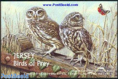 Birds of Prey 6 m/s in booklet (1.50 only in bklt)