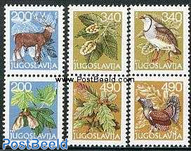 New year, animals 6v from booklet