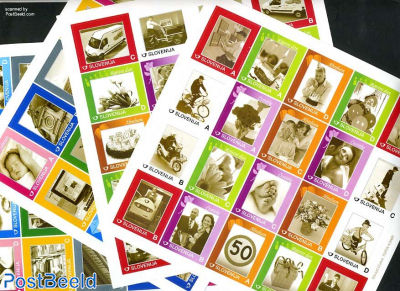 Personal stamps 4 m/s s-a