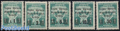 Postage due 5v