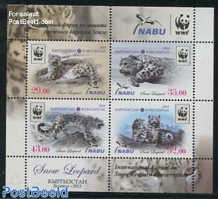 WWF, Snow leopard 4v m/s