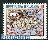 Istria map of 1620 1v