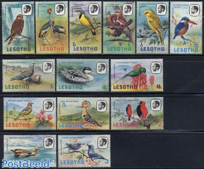 Definitives, birds 14v