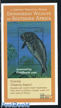 Stamp show, Dugong s/s