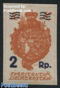 Overprint 1v