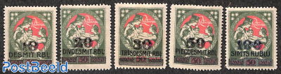 Overprints 5v