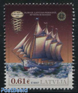 Historical sailing ship 1v