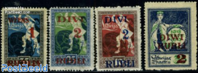 Overprints 4v