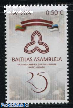 Baltic Assembly 1v, Joint Issue Estonia, Lithuania