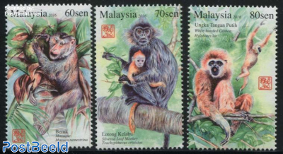 Primates in Malaysia 3v