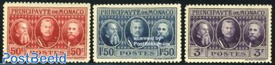 International stamp exposition 3v