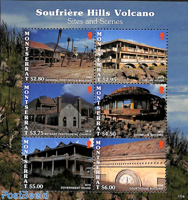 Soufrière Hills Volcano 6v m/s