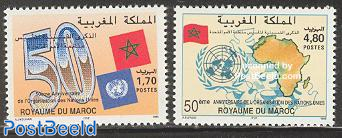 50 years U.N.O. 2v