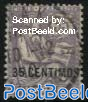 French Post, Overprint 1v