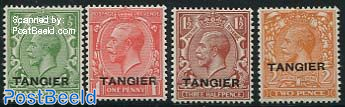TANGIER, King George V 4v