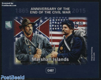 End of US Civil War s/s