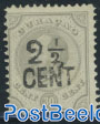 Definitive overprint 1v (issued without gum)