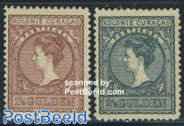 Definitives 2v (issued without gum)