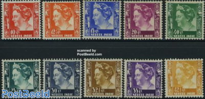 Definitives 10v, without WM
