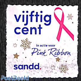 Christmas, pink ribbon, Sandd 1v