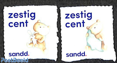 Sandd Birth stamps 2v s-a