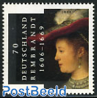 Rembrandt 1v (Only valid for postage in Netherland