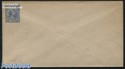 Envelope, 5c blue