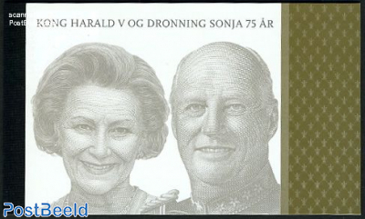 King Harold V and Queen Sonja prestige booklet