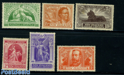 Victory stamps 6v