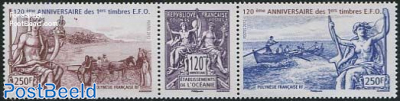 120 Years stamps 2v+tab [:T:]