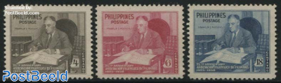 Philatelic association 3v