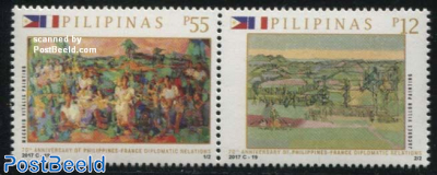 Relation with France 2v [:], Joint Issue France
