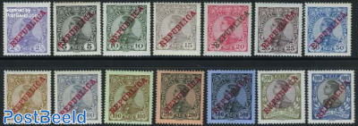 REPUBLICA Overprints 14v