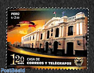 120 years Casa de Correos y Telegrafos 1v
