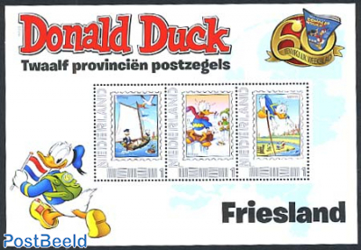 Donald Duck, Friesland 3v m/s