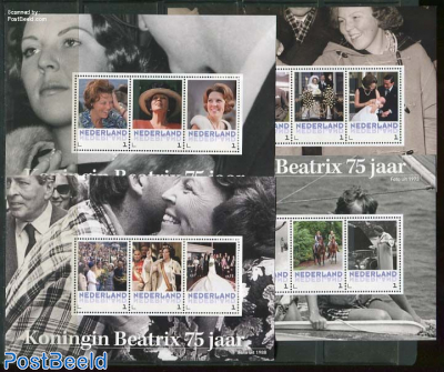 Queen Beatrix 4 s/s