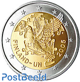 2 Euro, Finland, 50 Years UNO