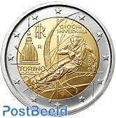 2 Euro, Italy, Winter Olympic Games