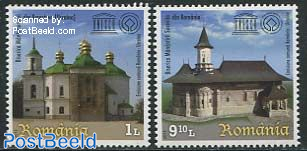 Churches, joint issue Ukraina 2v