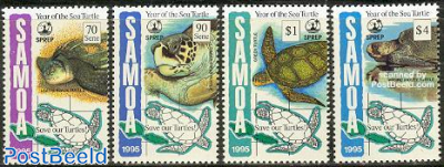 Sea turtles 4v