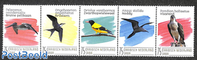 Saba, birds 4v