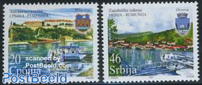 Danube 2v, joint issue Romania