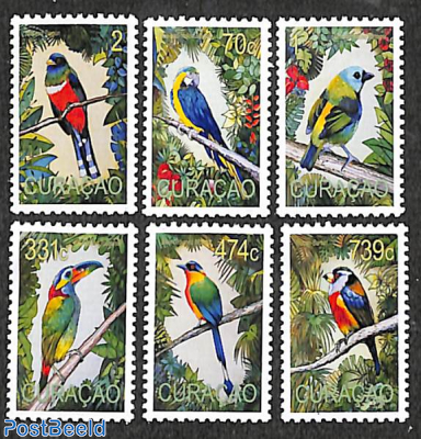 South Americam birds 6v