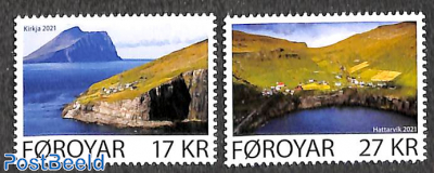 Kirkja and Hattarvik at Fugloy 2v