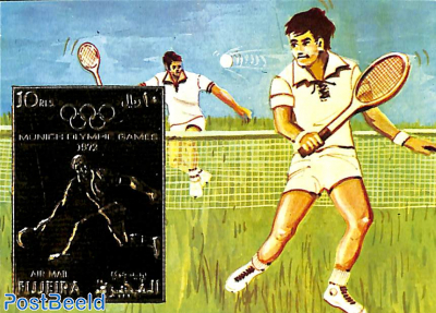 Olympic tennis s/s, gold