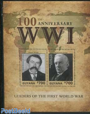 Leaders of the first World War 2v m/s