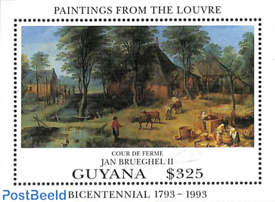 200 Years Louvre Museum, Brueghel s/s