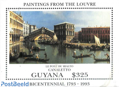 200 Years Louvre Museum, Canaletto s/s