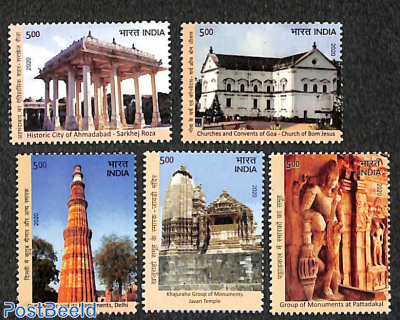 UNESCO World heritage in India 5v