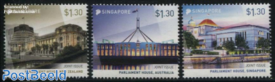 Parliaments 3v, Joint Issue Australia & New Zealand